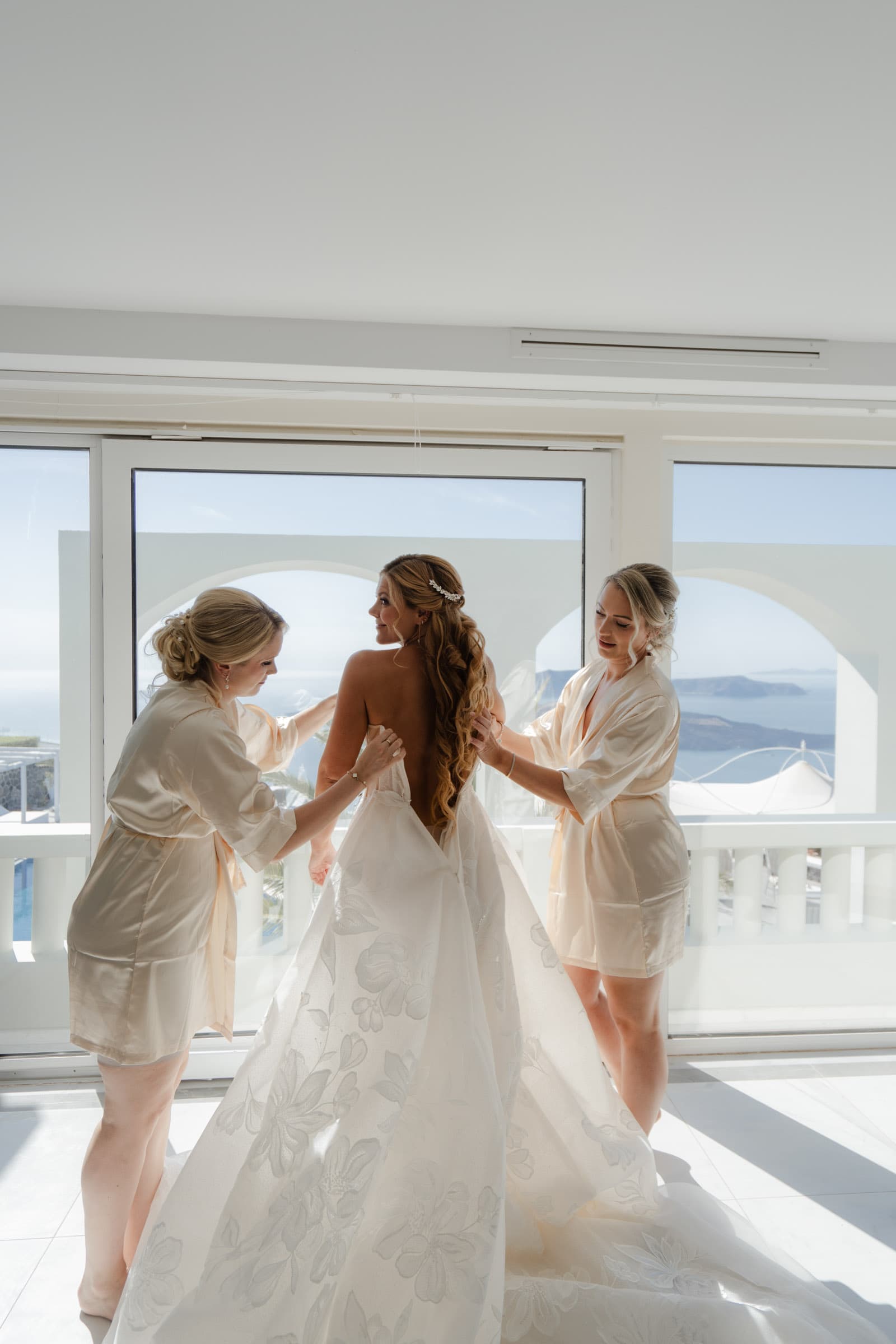 Lara & Craig Wedding Santorini-10