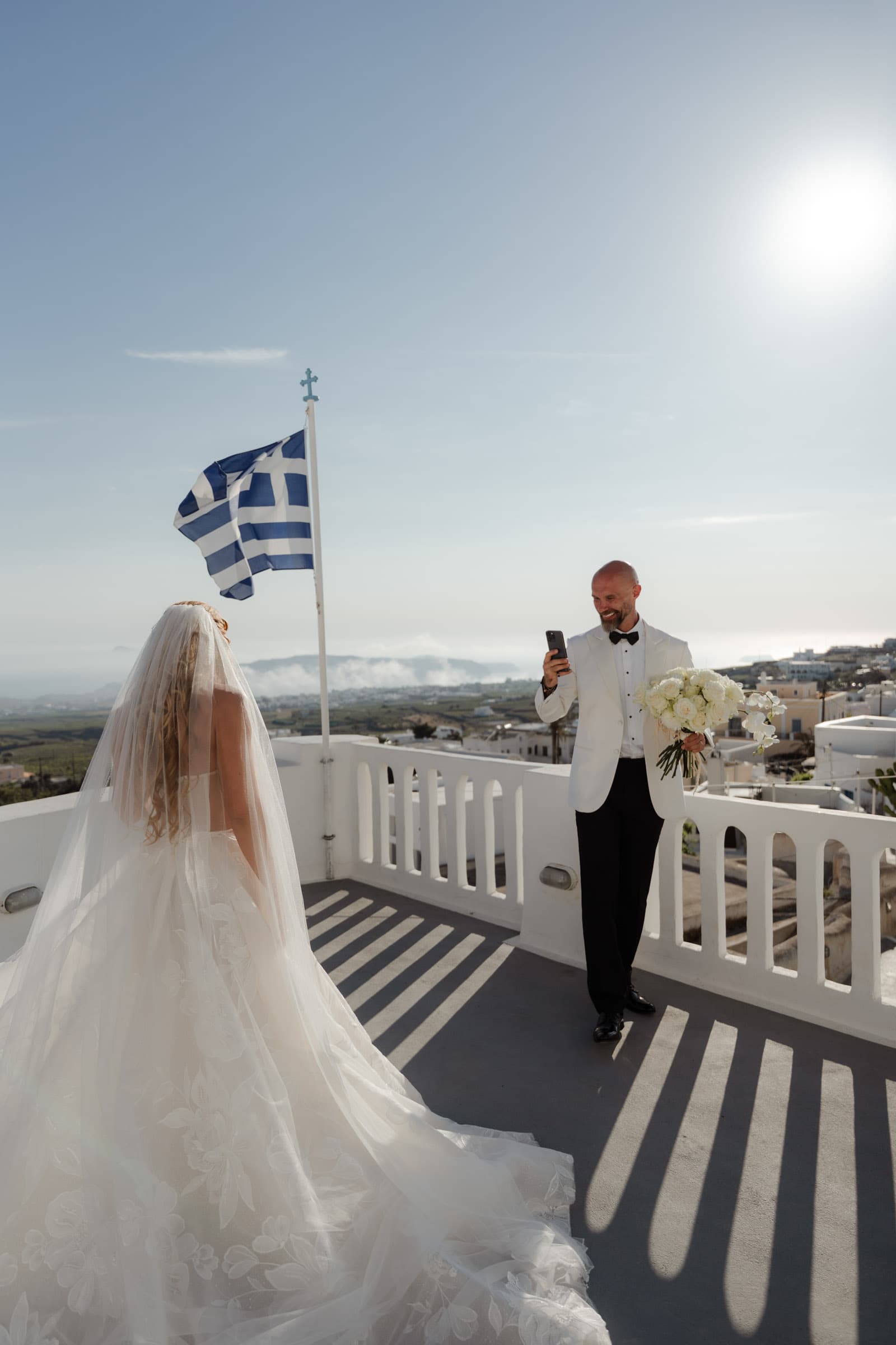 Lara & Craig Wedding Santorini-18