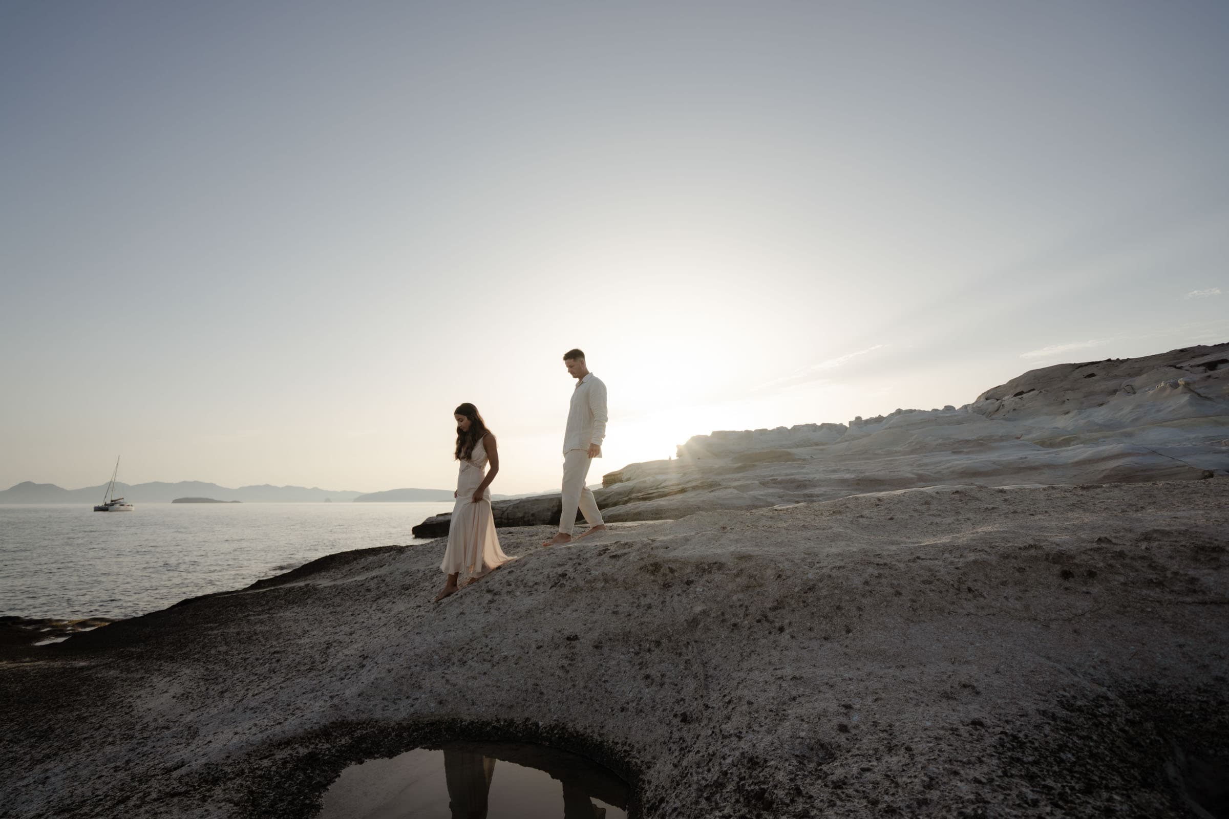 Kelsey & Jacob – Milos Elopement Other Greek Islands-12