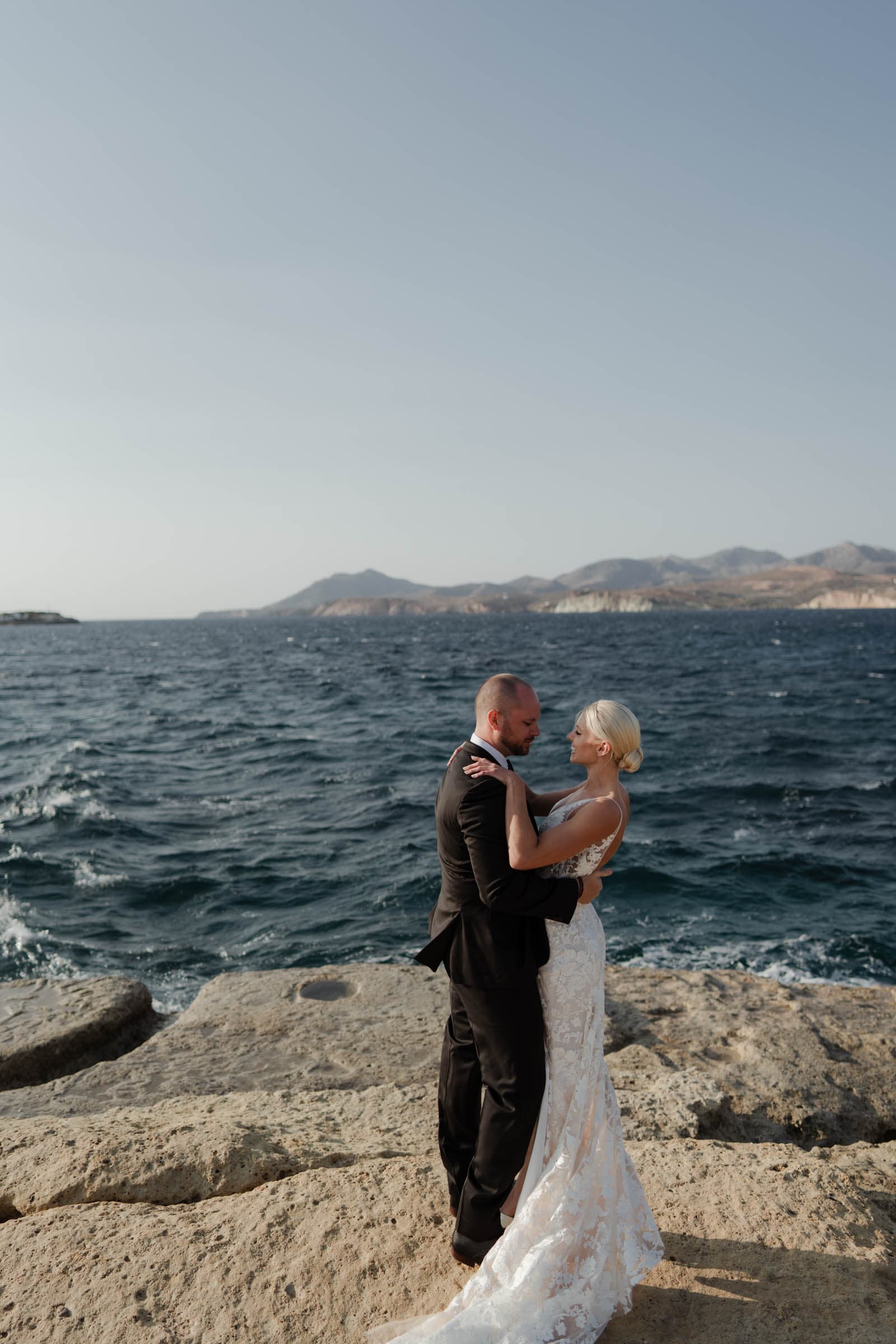 Taylor & John – A Milos Elopement Other Greek Islands-14