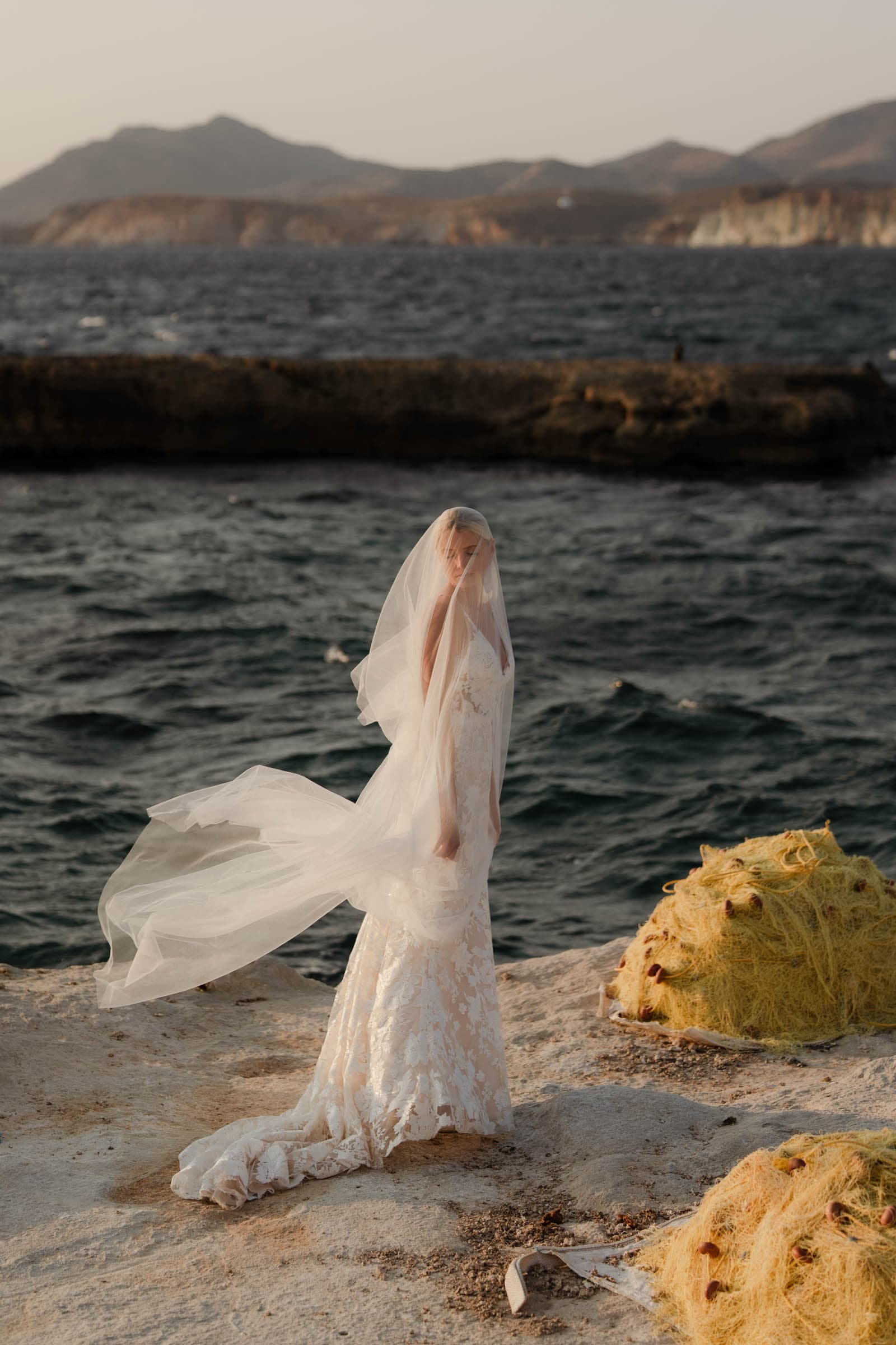 Taylor & John – A Milos Elopement Other Greek Islands-30