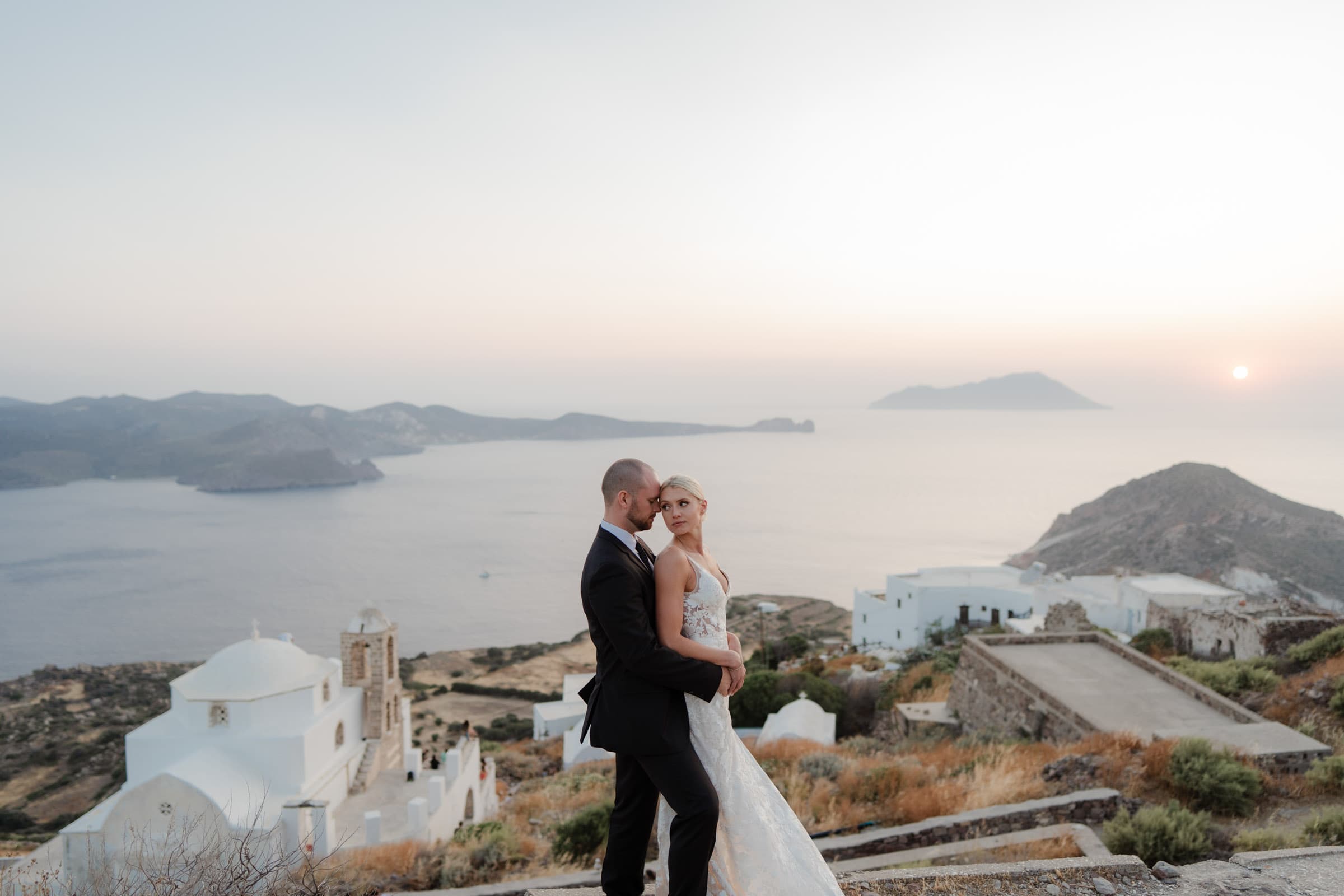 Taylor & John – A Milos Elopement Other Greek Islands-35