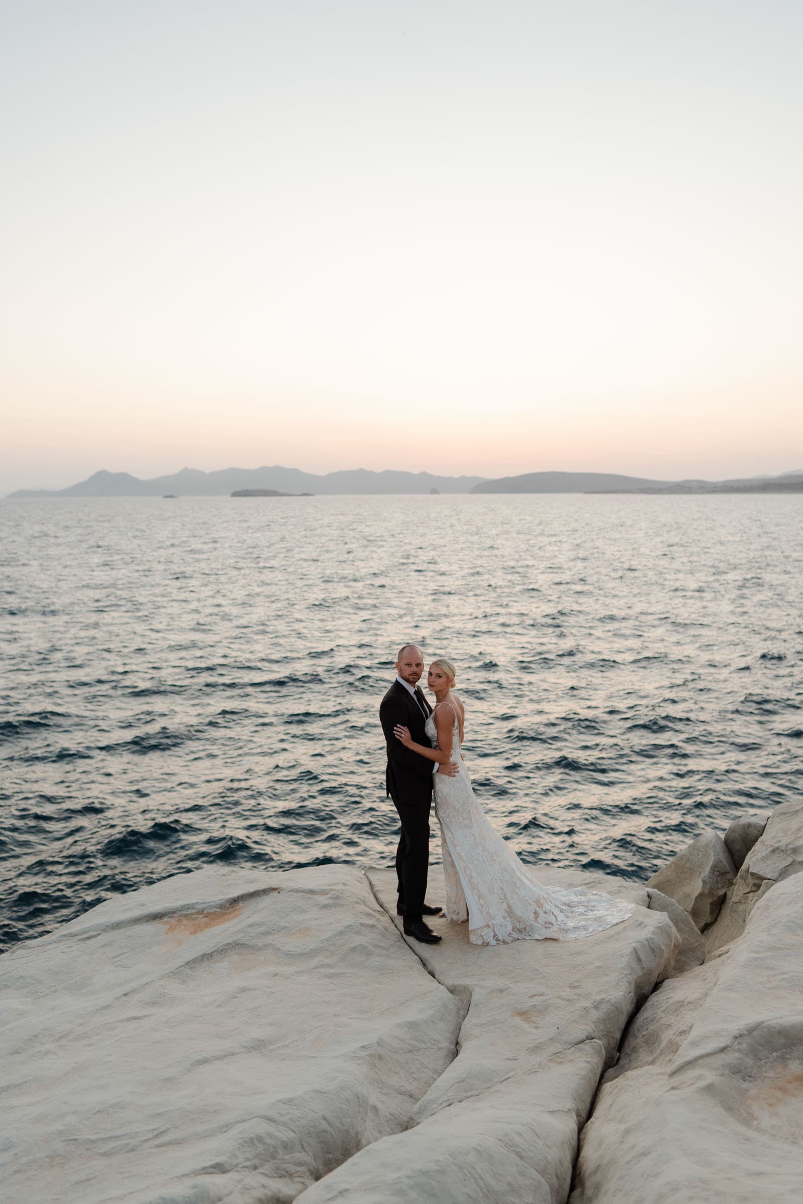Taylor & John – A Milos Elopement Other Greek Islands-40