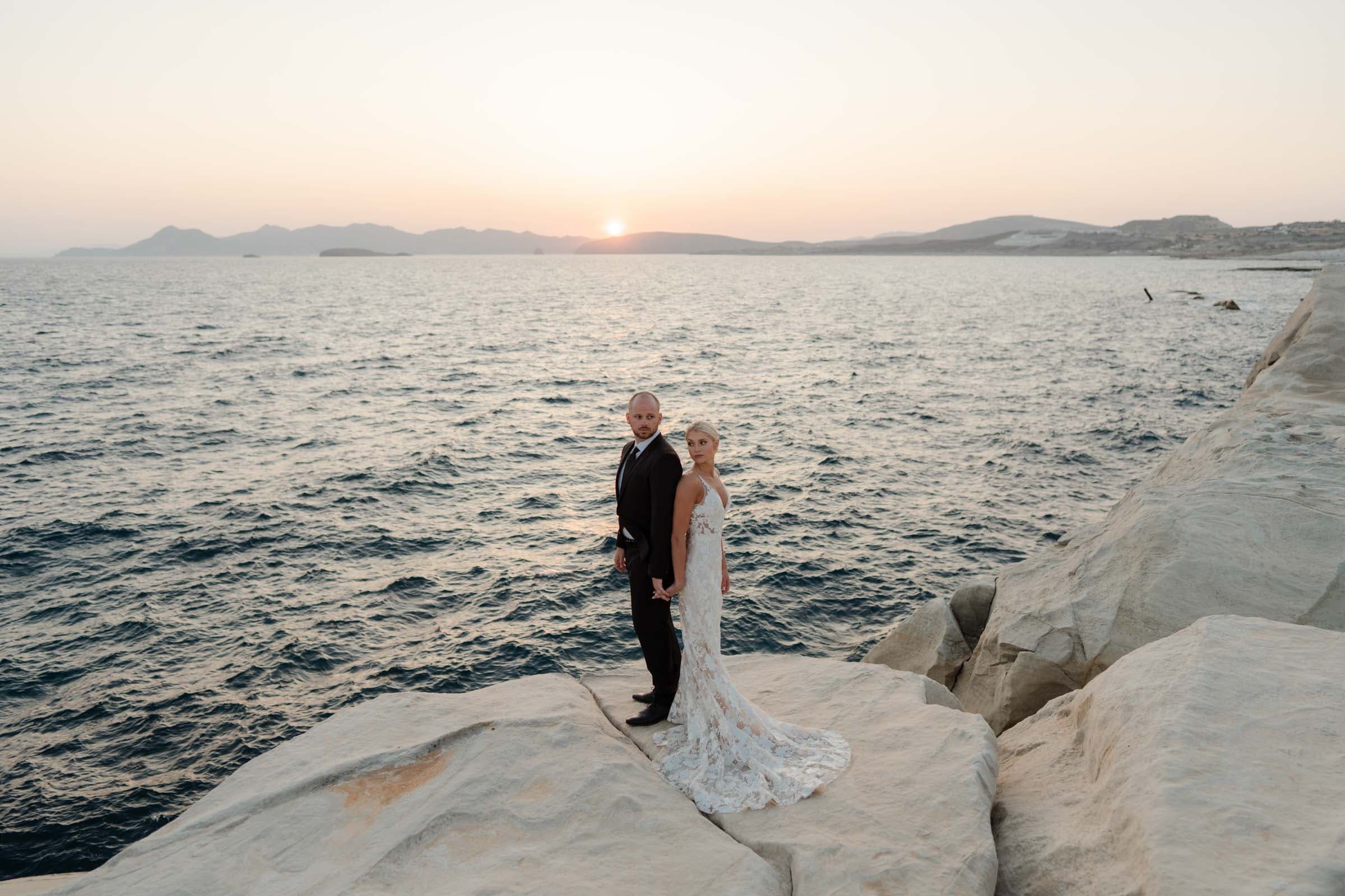 Taylor & John – A Milos Elopement Other Greek Islands-43