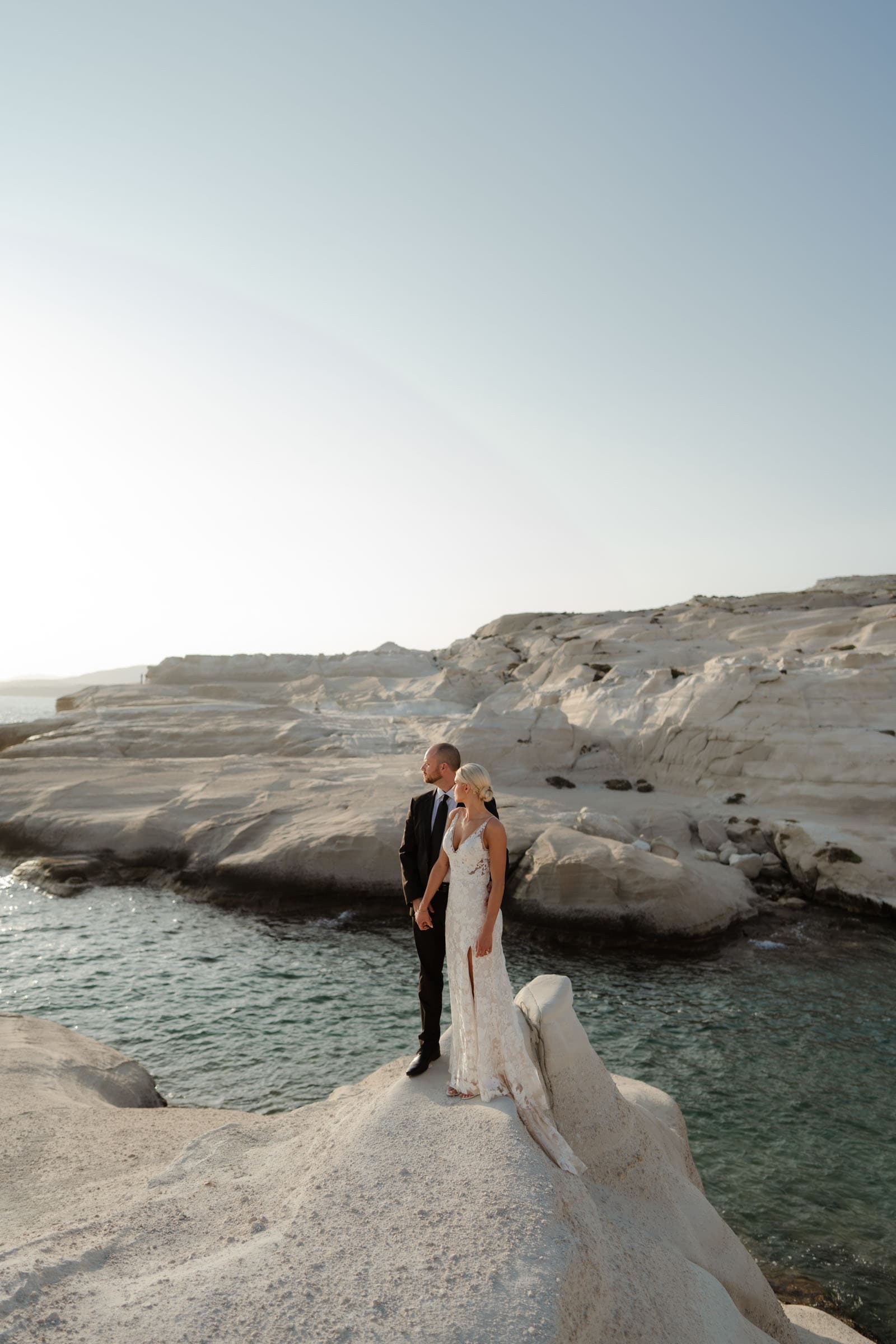 Taylor & John – A Milos Elopement Other Greek Islands-58