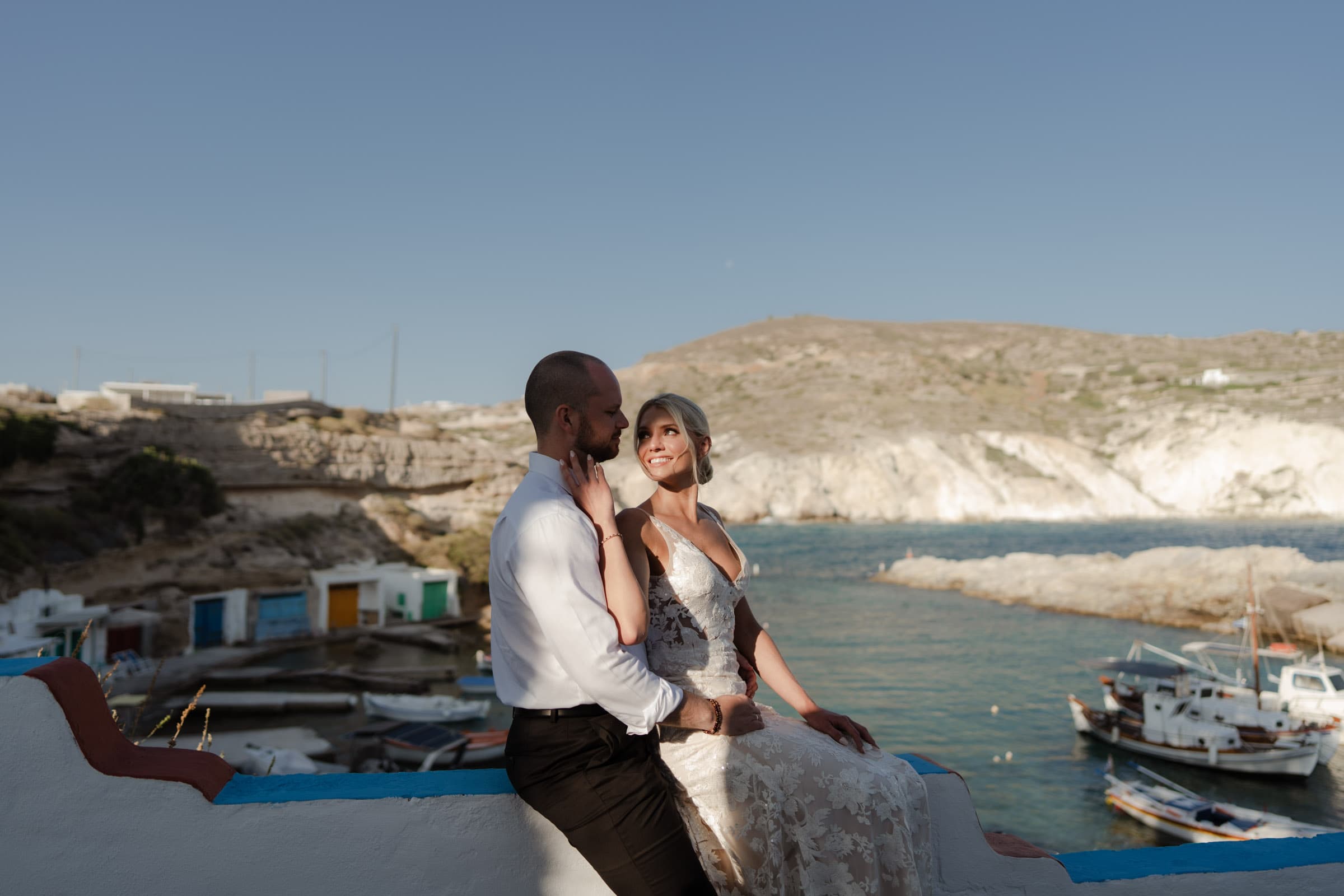 Taylor & John – A Milos Elopement Other Greek Islands-62