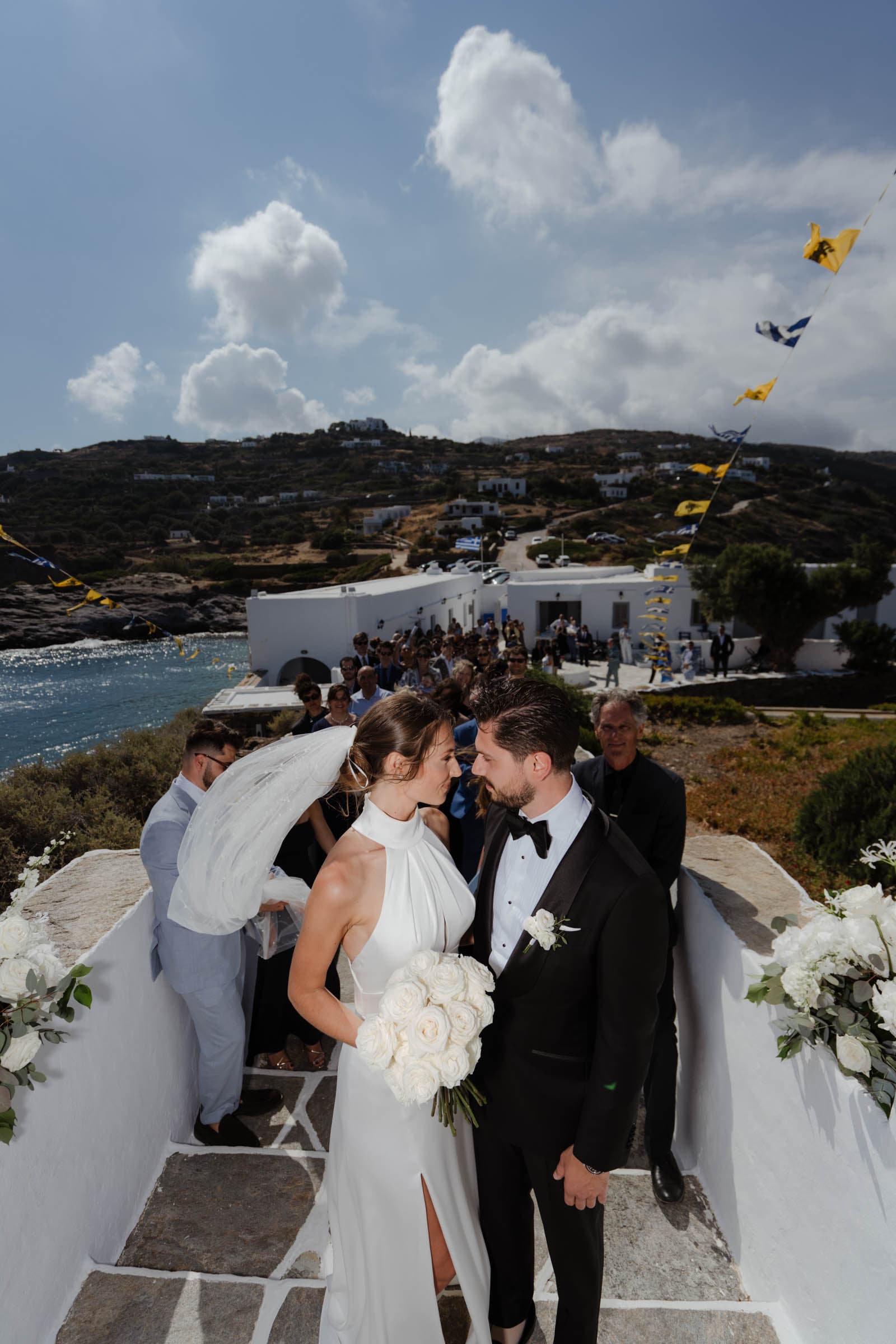 Alexandros & Nikki – Sifnos Wedding at Panagia Chrysopigi Other Greek Islands-22