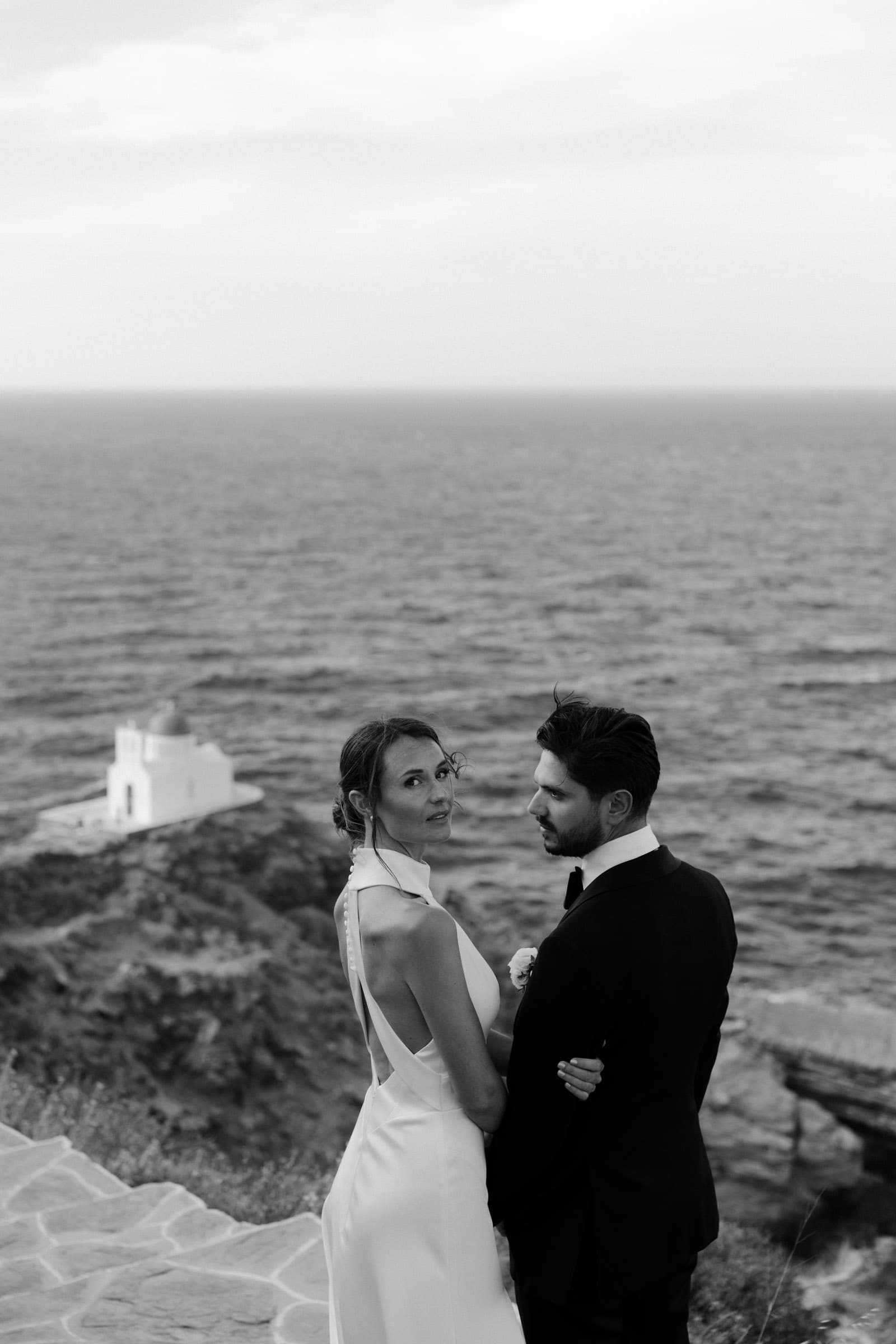 Alexandros & Nikki – Sifnos Wedding at Panagia Chrysopigi Other Greek Islands-42