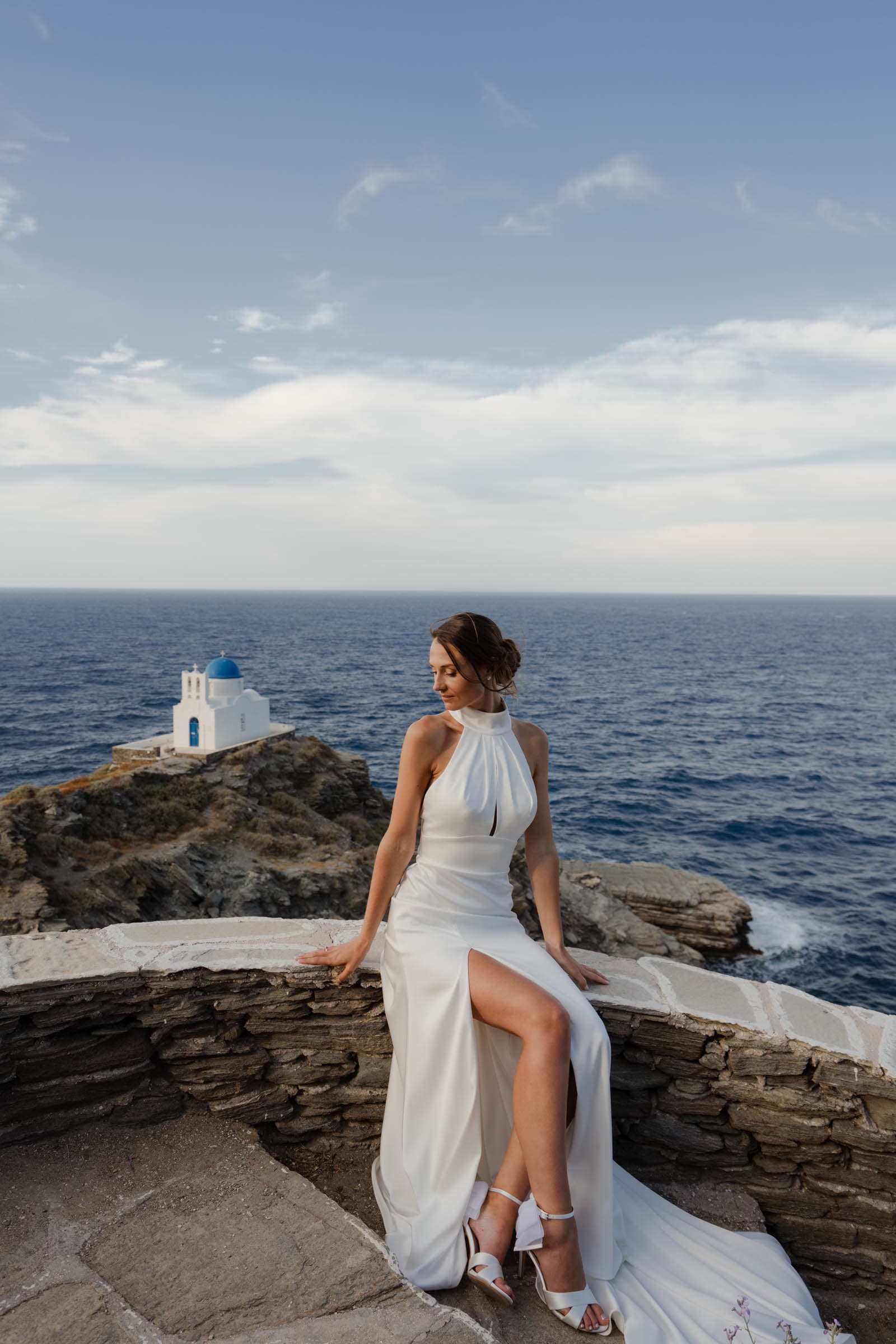 Alexandros & Nikki – Sifnos Wedding at Panagia Chrysopigi Other Greek Islands-46