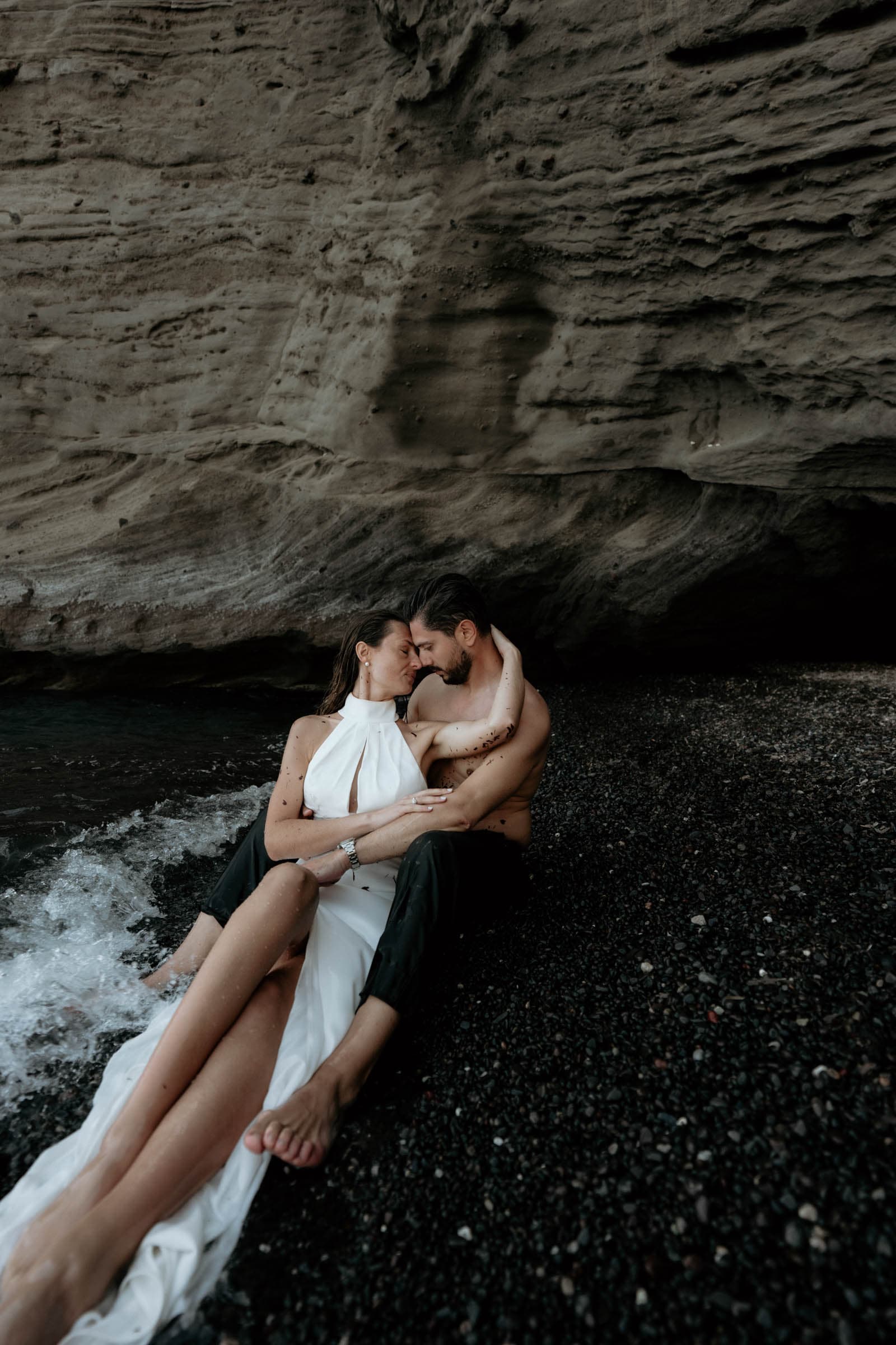 Alexandros & Nikki – Sifnos Wedding at Panagia Chrysopigi Other Greek Islands-92